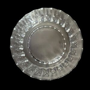Stunning Elegant Crystal Bowl Manufactured by Pasabahçe in Turkey